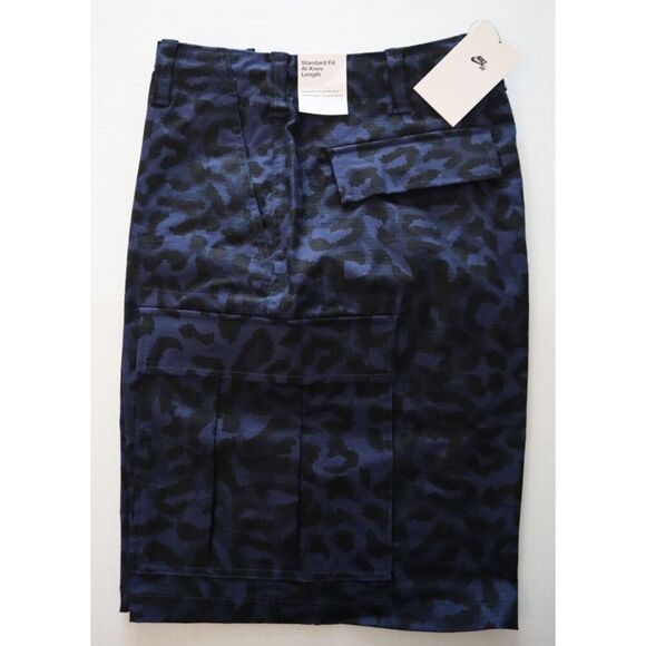 Nike FQ4946-410 Men's Sz 32 Blue Animal Print SB Kearny Classic Cargo Shorts - Picture 11 of 13